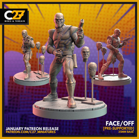 Chameleon 40mm Scale Miniature | Crisis Protocol Proxy | C27