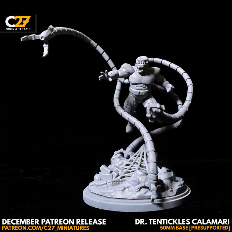Dr. Octopus 40mm Scale Miniature | Crisis Protocol Proxy | C27