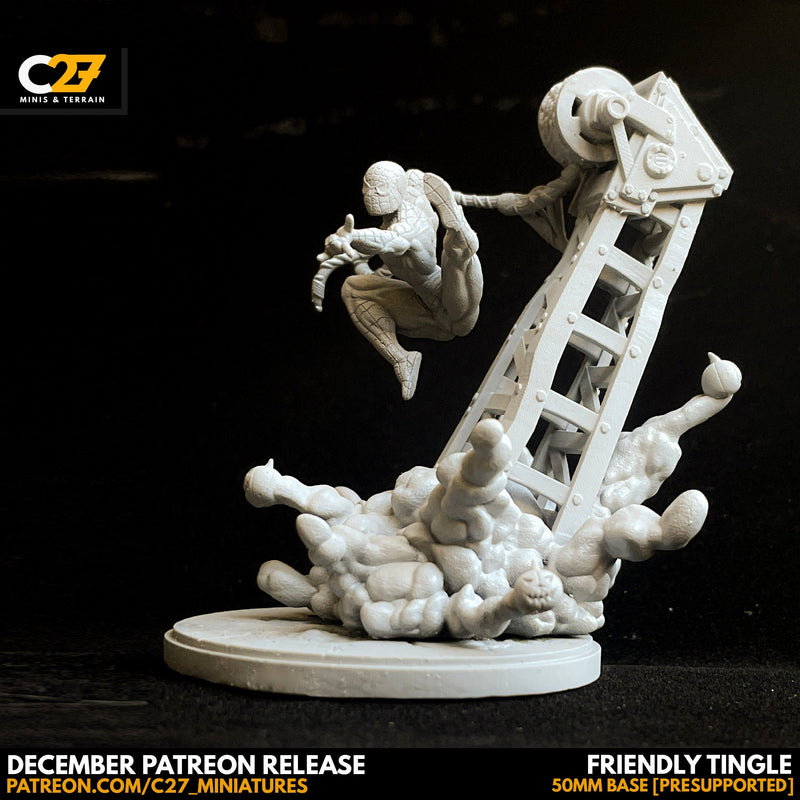 Spider-Man 40mm Scale Miniature | Crisis Protocol Proxy | C27