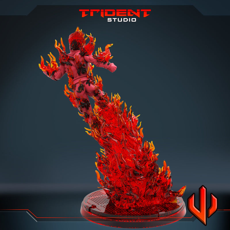Human Torch - Marvel: Crisis Protocol Proxy | Trident Studios
