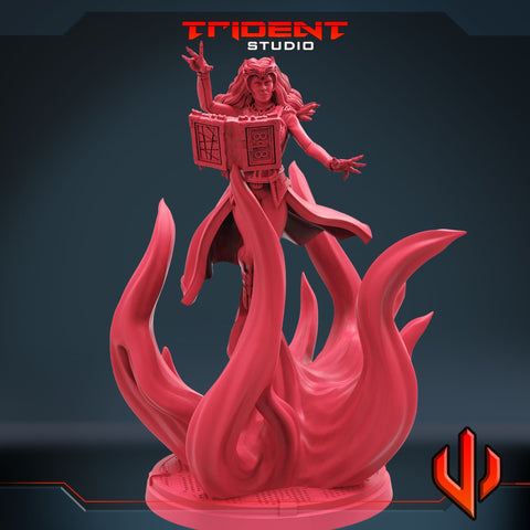 Scarlet Witch - Marvel: Crisis Protocol Proxy | Trident Studios