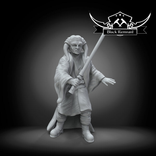 Horned Mystical Warrior - Star Wars Legion | Shatterpoint Proxy | Black Remnant