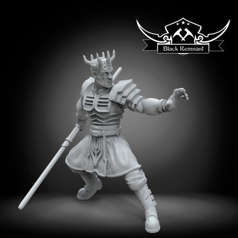 Green Horned Brother (Pose 2) - Star Wars Legion | Shatterpoint Proxy | Black Remnant