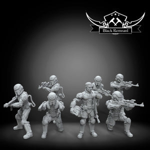 Insurgent Marines Squad - Star Wars Legion Proxy | Black Remnant