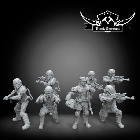 Insurgent Marines Squad - Star Wars Legion Proxy | Black Remnant