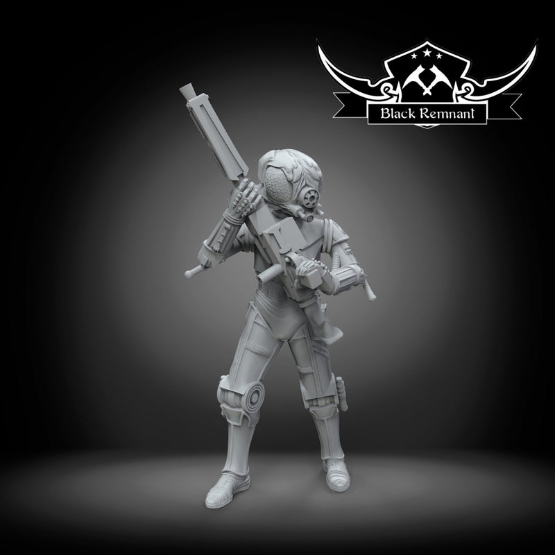 Insectoid Bounty Hunter Droid | Star Wars Legion Proxy | Black Remnant