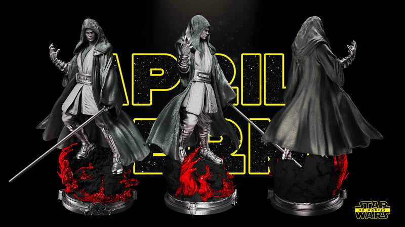 Star Wars Anakin Skywalker Statue | Sculpture | Model Kit