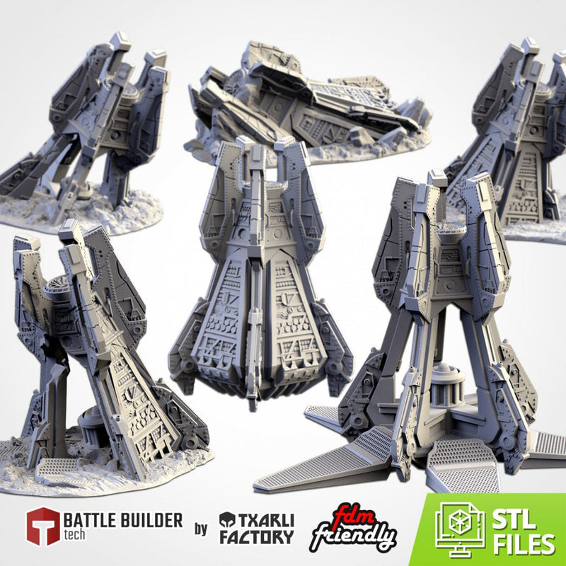 Landing Capsules | 28mm-32mm | Tabletop Terrain
