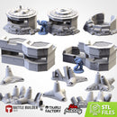 War Bunkers | 28mm-32mm | Tabletop Terrain
