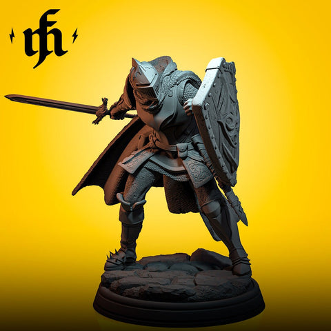 Wandering Knight | Midasa Forge | DnD | Fantasy | Miniature