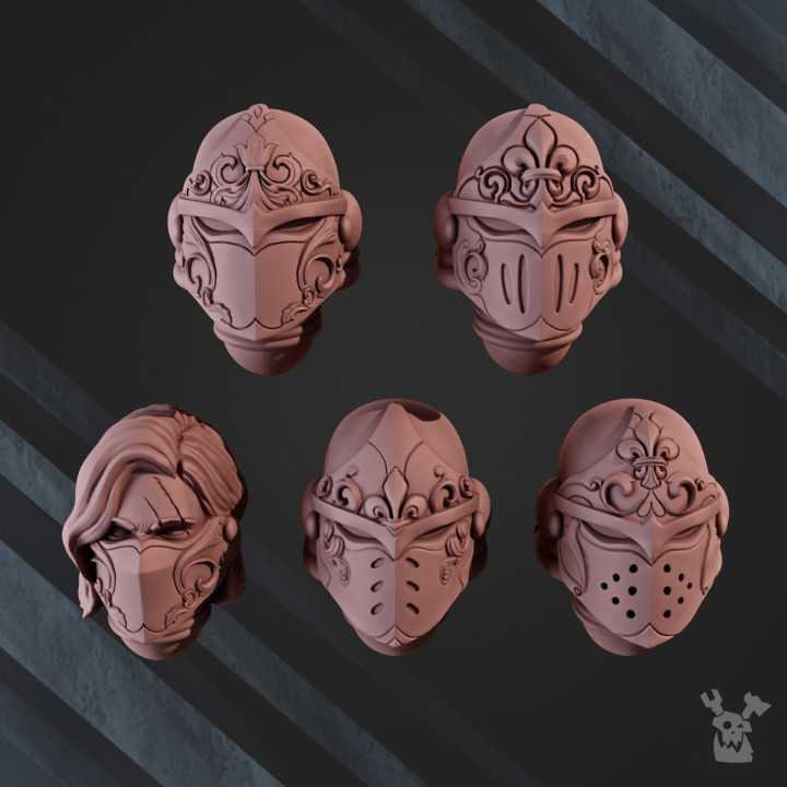 War Sisters Head Bits "Valiant Heart"