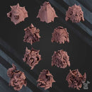 Pandemonium 1 Shoulder Pads Set