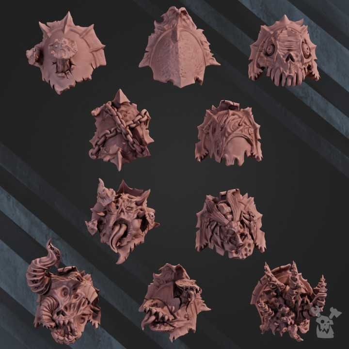 Pandemonium 1 Shoulder Pads Set