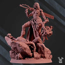 Sister Executioner Miniature: 28mm Resin DakkaDakka Figurine