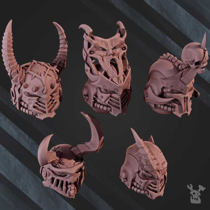 Predators Head Bits | DakkaDakka | Grim Dark | Fantasy | One Page Rules
