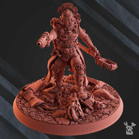 Marshal Geargrinder | DakkaDakka | Grim Dark | Fantasy | One Page Rules