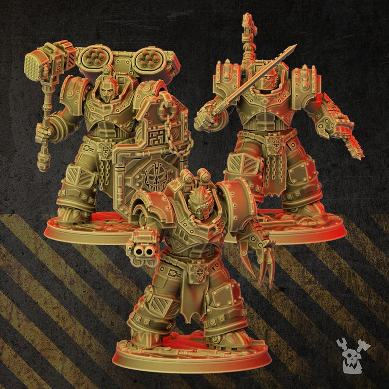 Heavy Metal Armor Brothers | DakkaDakka | Grim Dark | Fantasy | One Page Ruless