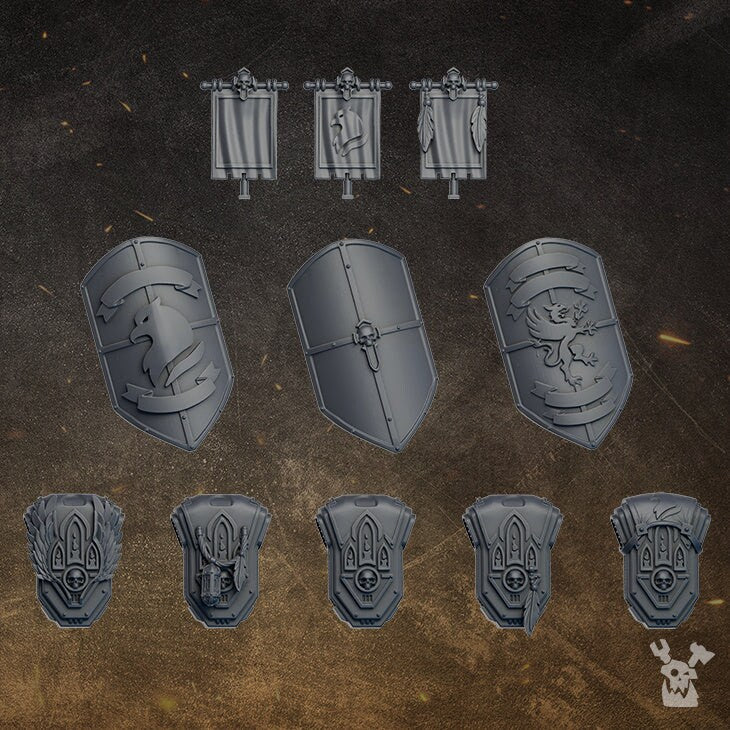 Black Gryphons Assembly Kit | DakkaDakka | Grim Dark | Fantasy | One Page Ruless