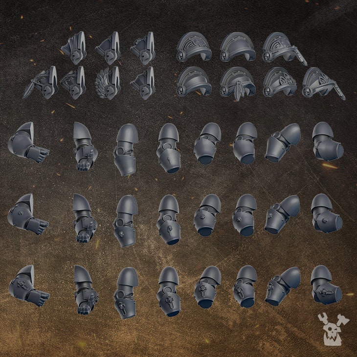 Black Gryphons Assembly Kit | DakkaDakka | Grim Dark | Fantasy | One Page Ruless