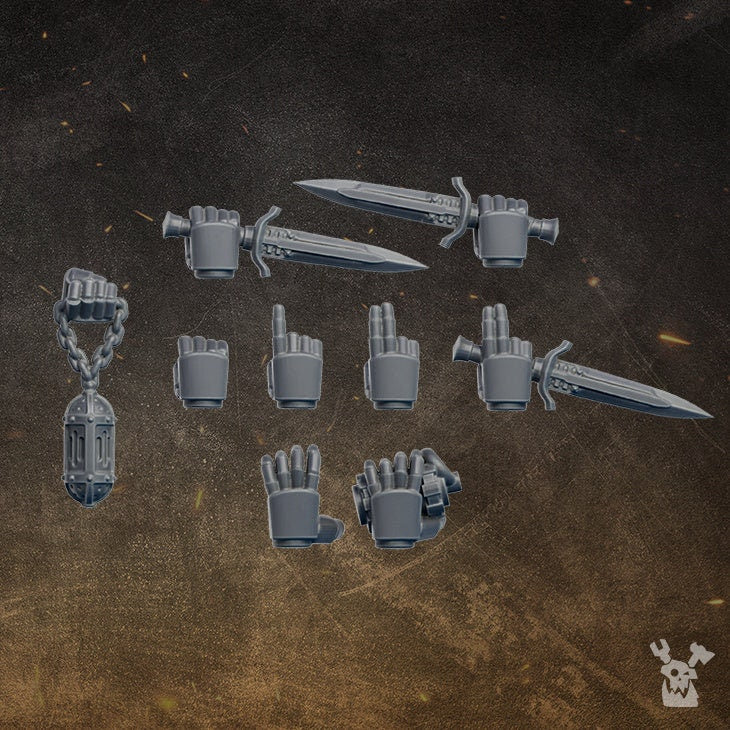Black Gryphons Assembly Kit | DakkaDakka | Grim Dark | Fantasy | One Page Ruless