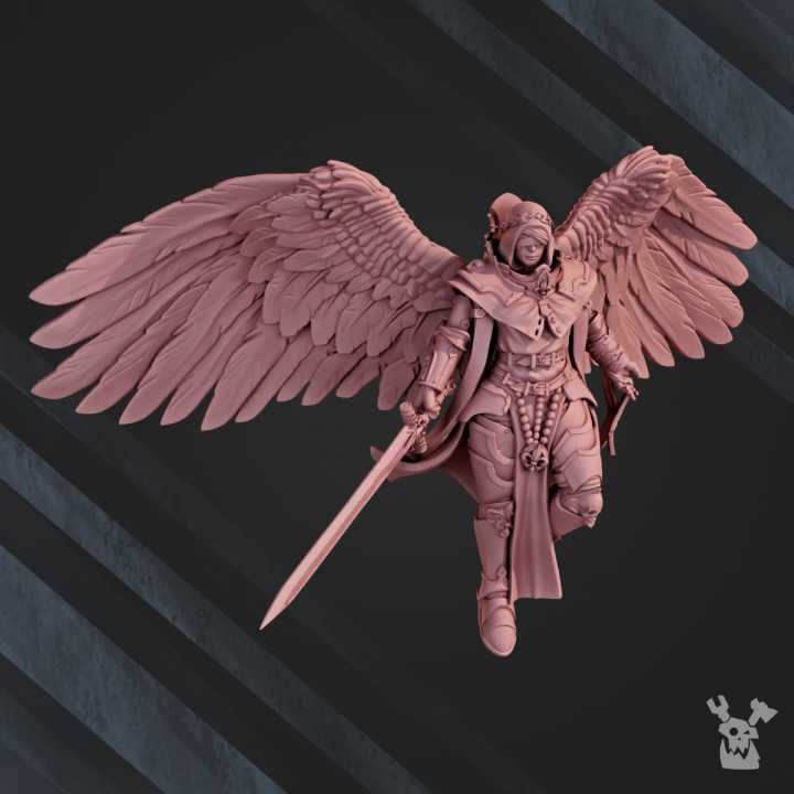 Archangel Elizabeth Miniature: 28mm Resin Figure