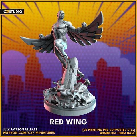 Falcon 40mm Scale Miniature | Crisis Protocol Proxy | C27