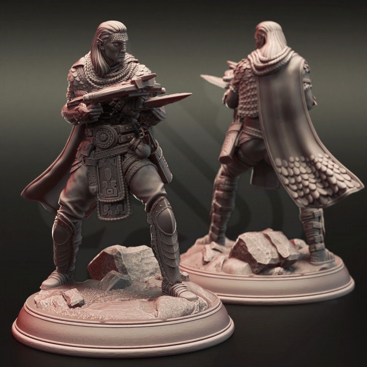 Yuan Ti Rogue Assassin - Shyamiri | DM Stash | DnD | Fantasy | Miniature