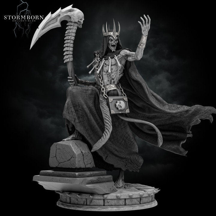 Gothric The Decayed Miniature: 8k Resin DnD Pathfinder Figure