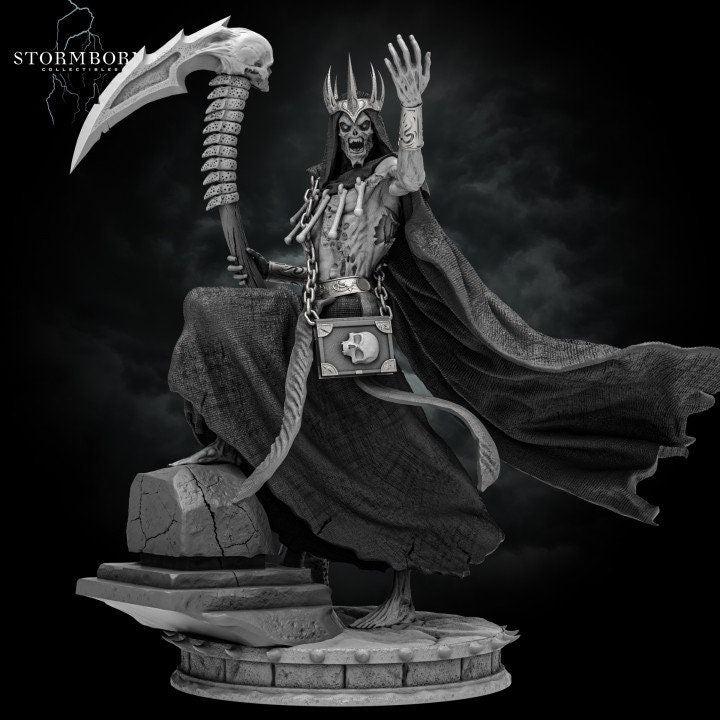 Gothric The Decayed Miniature: 8k Resin DnD Pathfinder Figure