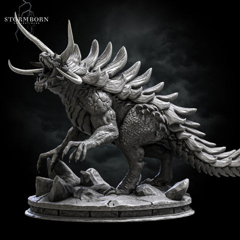 Tarrasque | DnD Miniature | Pathfinder Miniature | Stormborn Collectibles