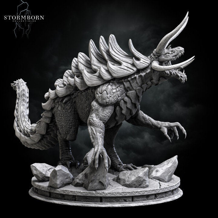 Tarrasque | DnD Miniature | Pathfinder Miniature | Stormborn Collectibles