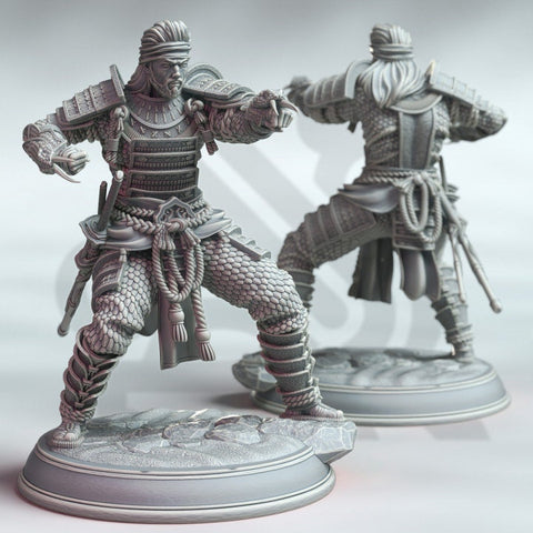 Samurai of the Serpent - Kazuhira Orochi | DM Stash | DnD | Fantasy | Miniature