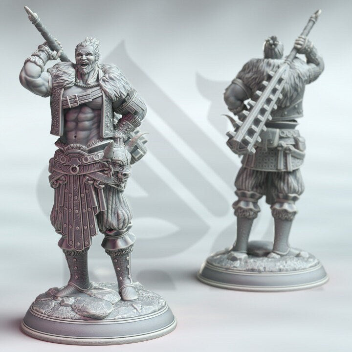 Samurai of the Ox - Daisuke Ushio | DM Stash | DnD | Fantasy | Miniature