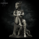 Eva, Dryad of the Emerald Grove | DnD Miniature | Pathfinder Miniature | Stormborn Collectibles
