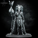 Lagath The Seer Miniature: 8k Resin DnD Pathfinder Mini
