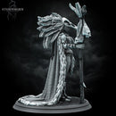 Lagath The Seer Miniature: 8k Resin DnD Pathfinder Mini