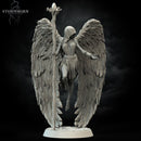 Althea, Angel of Mending: 8k DnD Miniature (Unpainted/Unassembled)