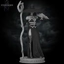 Azora the Witch Miniature: 8k Resin DnD Pathfinder Figure