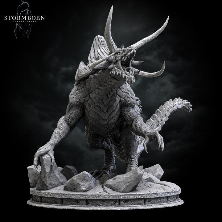 Tarrasque | DnD Miniature | Pathfinder Miniature | Stormborn Collectibles