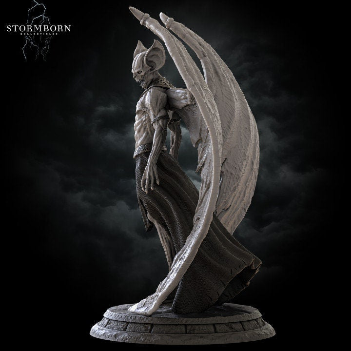 Vampire Lord Miniature: Stormborn Collectibles DnD Pathfinder Resin Print