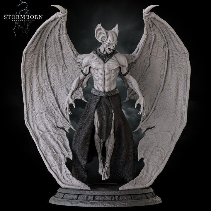 Vampire Lord Miniature: Stormborn Collectibles DnD Pathfinder Resin Print