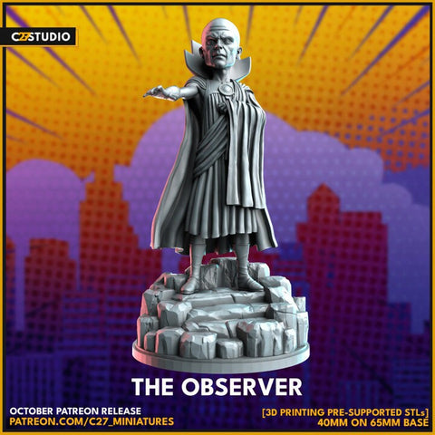 The Watcher 40mm Scale Miniature | Crisis Protocol Proxy | C27