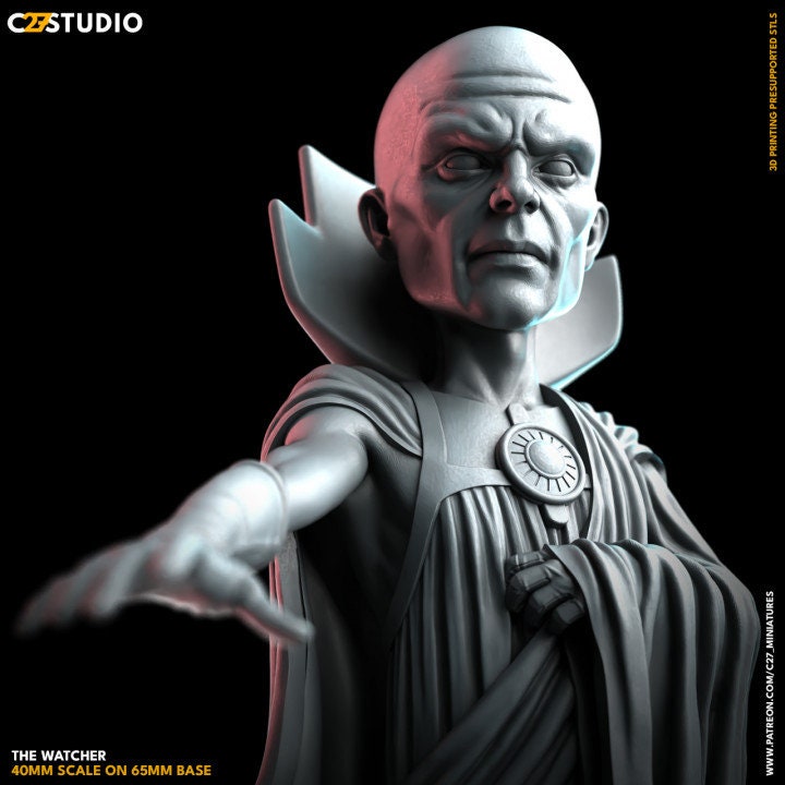 The Watcher 40mm Scale Miniature | Crisis Protocol Proxy | C27
