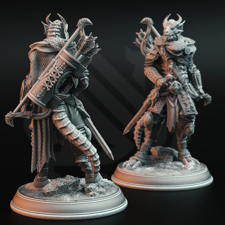 Dragonborn Drakewarden Ranger - Zandoril | DM Stash | DnD | Fantasy | Miniature