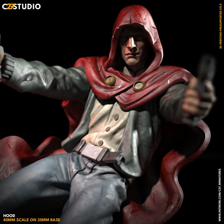 Hood 40mm Scale Miniature | Crisis Protocol Proxy | C27