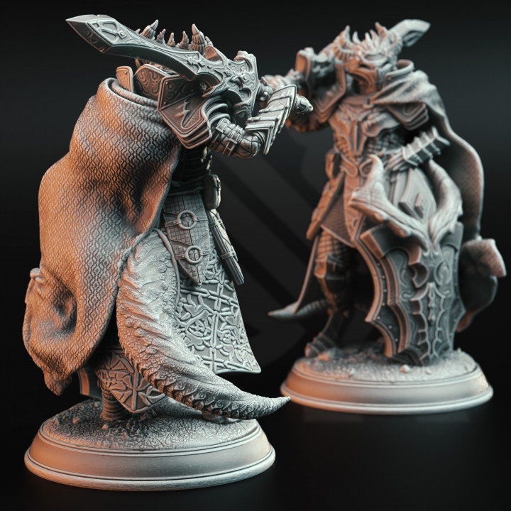 Dragonborn Commander - Horakthar | DM Stash | DnD | Fantasy | Miniature