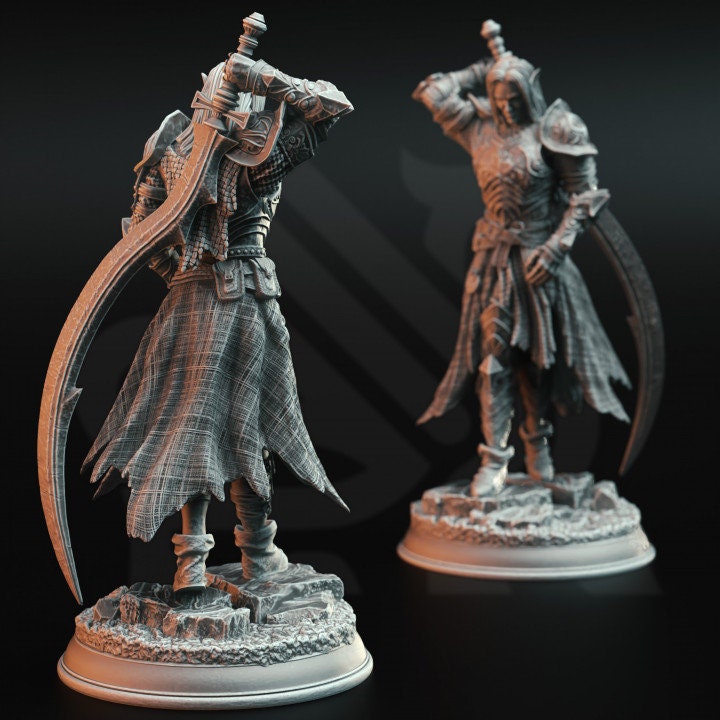 Drow Moon Paladin - Relethyr | DM Stash | DnD | Fantasy | Miniature