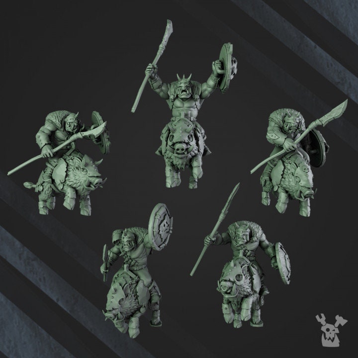 Porkaz Riderz | DakkaDakka | Grim Dark | Fantasy | One Page Rules