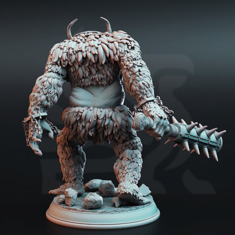 Snow Trolls - Tulva Drolls | DM Stash | DnD | Fantasy | Miniature