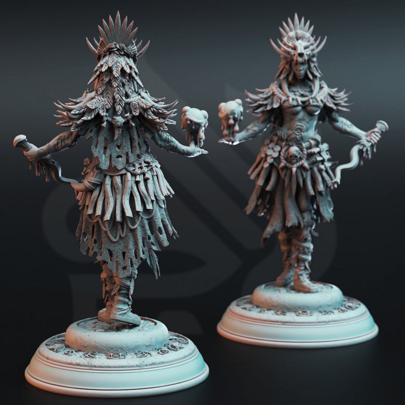 Goliath Blood Shaman Priestess - Driga | DM Stash | DnD | Fantasy | Miniature